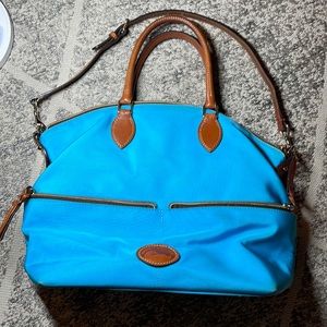 Blue Nylon Dooney&Bourke Purse